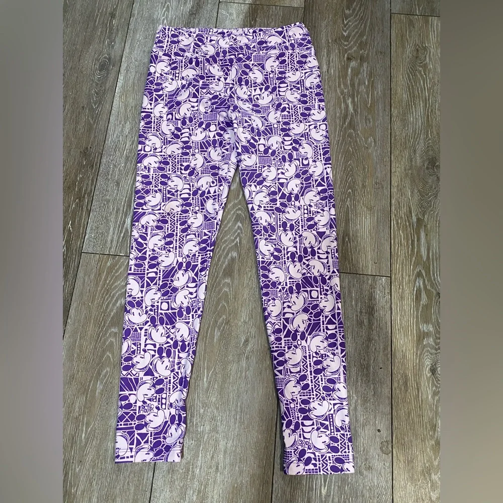 LuLaRoe x Disney Mickey Mouse Leggings - OS - Picture 4 of 7